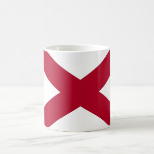 Tasse mit der Flagge des Staat Alabama - USA