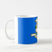 Tasse mit der Flagge des Staat Connecticut - USA (Links)