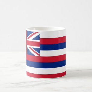 Tasse mit der Flagge des Staat Hawaii - USA