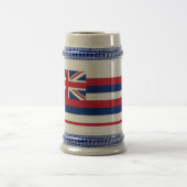 Tasse mit der Flagge des Staat Hawaii - USA (Mittel)