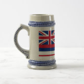 Tasse mit der Flagge des Staat Hawaii - USA (Links)