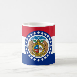 Tasse mit der Flagge des Staat Missouri - USA