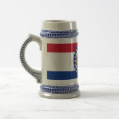 Tasse mit der Flagge des Staat Missouri - USA (Links)