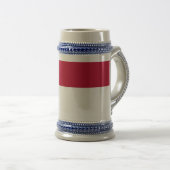 Tasse mit der Flagge des Staat North Carolina - US (VorderseiteRechts)