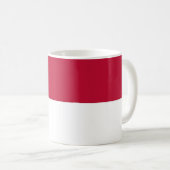 Tasse mit der Flagge des Staat North Carolina - US (VorderseiteRechts)