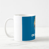Tasse mit der Flagge des Staat Oklahoma - USA (Links)