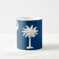 Tasse mit der Flagge des Staat South Carolina - US
