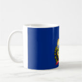 Tasse mit der Flagge des Staat Vermont - USA (Links)