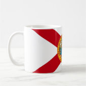 Tasse mit der Flagge des Staat von Florida - USA (Links)