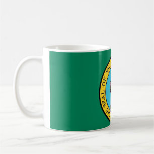 Tasse mit der Flagge des Staat Washington - USA
