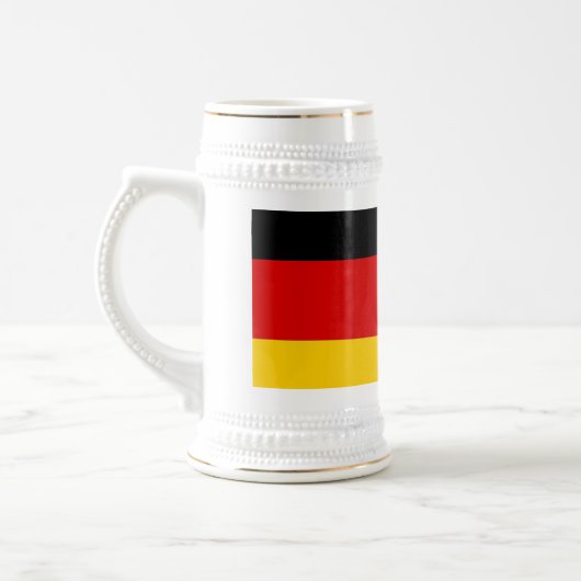 Tasse mit der Flagge Deutschlands (Links)