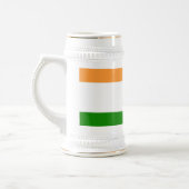 Tasse mit der Flagge Indiens (Links)