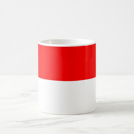 Tasse mit der Flagge Indonesiens (Mittel)