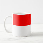 Tasse mit der Flagge Indonesiens (Links)