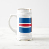 Tasse mit der Flagge Islands (Links)