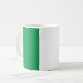 Tasse mit der Flagge Italiens (Vorderseite Links)