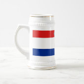 Tasse mit der Flagge Kroatiens (Links)
