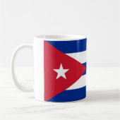 Tasse mit der Flagge Kubas (Links)