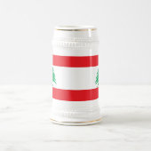 Tasse mit der Flagge Libanons (Mittel)
