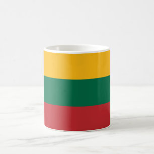 Tasse mit der Flagge Litauens