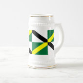 Tasse mit der Flagge Monterey, Kalifornien (VorderseiteRechts)