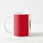 Tasse mit der Flagge Perus (Links)