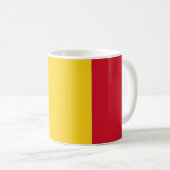 Tasse mit der Flagge Rumäniens (VorderseiteRechts)