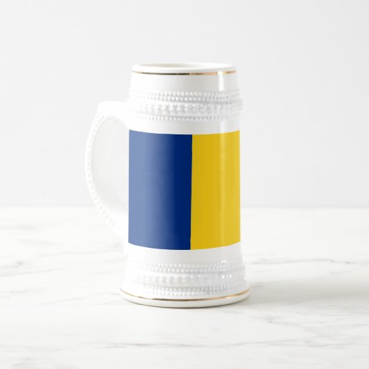 Tasse mit der Flagge Rumäniens (Vorderseite Links)