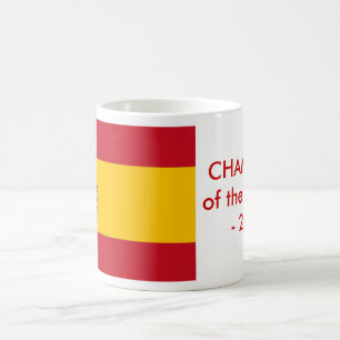 Tasse mit der Flagge Spaniens
