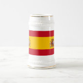 Tasse mit der Flagge Spaniens (Mittel)