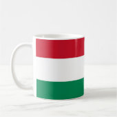 Tasse mit der Flagge Ungarns (Links)