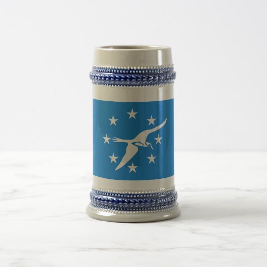 Tasse mit der Flagge von Corpus Christi City, Texa (Mittel)