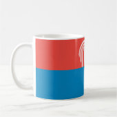 Tasse mit der Flagge von Kansas City, Missouri (Links)