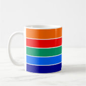 Tasse mit der Flagge von St. Petersburg, Florida (Links)