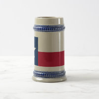 Tasse mit der Flagge von Texas Staat - USA