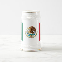 Tasse mit der mexikanischen Flagge