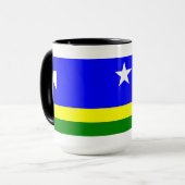 Tasse mit der nächsten Flagge des Washingtoner Sta (Vorderseite Links)