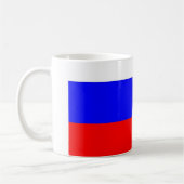 Tasse mit der russischen Flagge (Links)