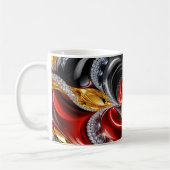 Tasse mit deutschem Farbdesign (Links)