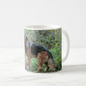 Tasse mit deutschem Schäferhund (VorderseiteRechts)