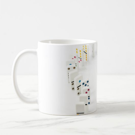 Tasse mit Domino (Links)
