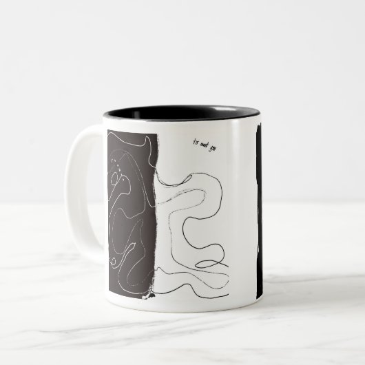 Tasse mit Doppeldruck (Vorderseite Links)