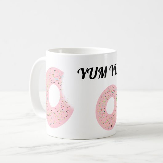Tasse mit Doughnut auf Yum Yum (Vorderseite Links)