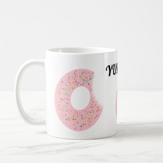 Tasse mit Doughnut auf Yum Yum (Links)