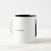 Tasse mit Druckmaschine - Personalisieren Sie es! (Vorderseite Links)