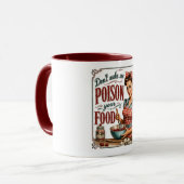 Tasse mit dunklem Humor (Vorderseite Links)
