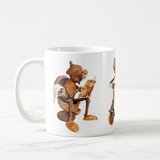 Tasse mit Eichelfen (Links)