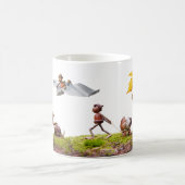 Tasse mit Eichelfen im Wald (Mittel)