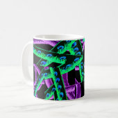 Tasse mit einem abstrakten Photoshop Bild (Vorderseite Links)