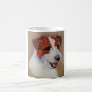 Tasse mit einem Bild eines Jack-Russell-Terriers